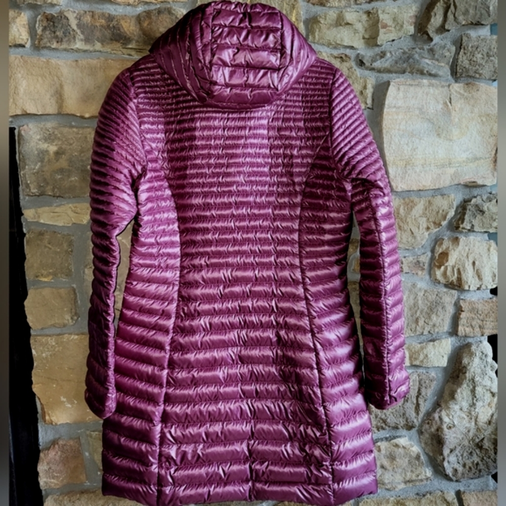 Patagonia Lightweight Fiona Parka M Oxblood Red 600 Fill - Picture 10 of 13